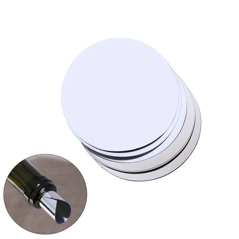 40 шт. разливщик красного вина из алюминиевой фольги гибкий дисковый диск для