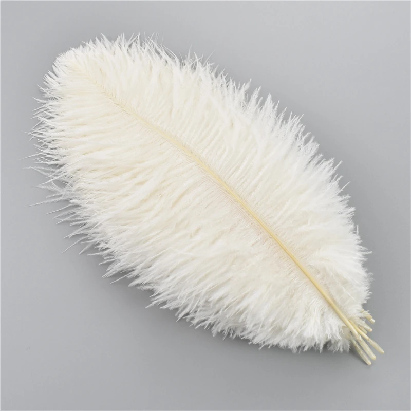10Pcs/Lot 25-30cm Ostrich Feathers for Crafts Party Decoration Jewelry Creation Natural Feather for Needlework and Handicrafts ostrich feathers craft feathers natural feathers