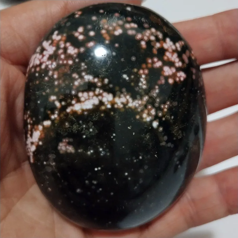 Натуральные камни морская яшма пальмовые игрушки маленькие и кристаллы целебный