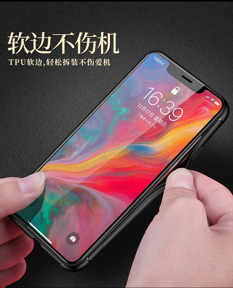 Стильный принт в китайском стиле, чехол для телефона, чехол для iPhone XS Max, мягкий силиконовый бампер, искусственная кожа, задняя крышка, чехлы для iPhone X/XR/XS