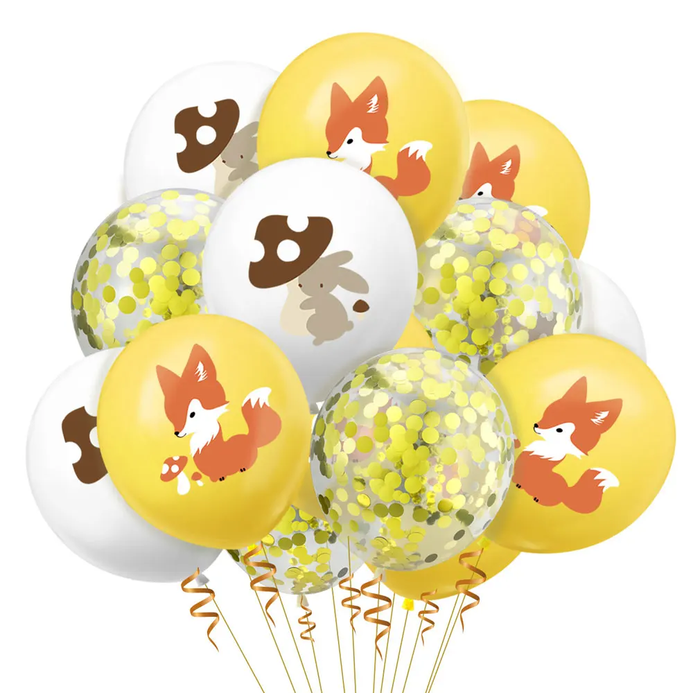 12 дюймов воздушные шарики из латекса с животными днем рождения воздушный шар