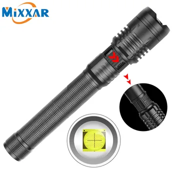 

ZK20 Powerful LED Flashlight XHP90 Ultra/Super Bright Tactical Light Emergency 18650 26650 Zoomable Torch USB Rechargeable EDC