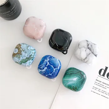 

New Arrival Case For Samsung Galaxy Buds Plus Live Marble Pattern Hard PC Case For galaxy buds Plus Case shockproof cover shell
