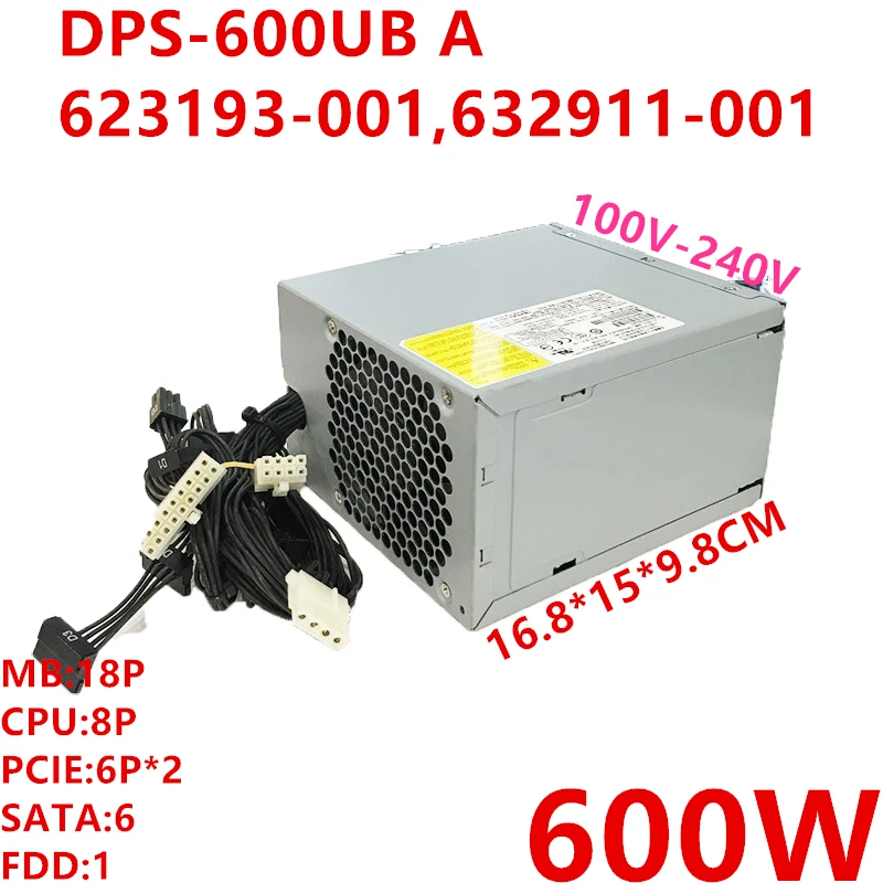 NewOriginalPSUForHPZ420600WSwitchingPowerSupplyDPS600UBA