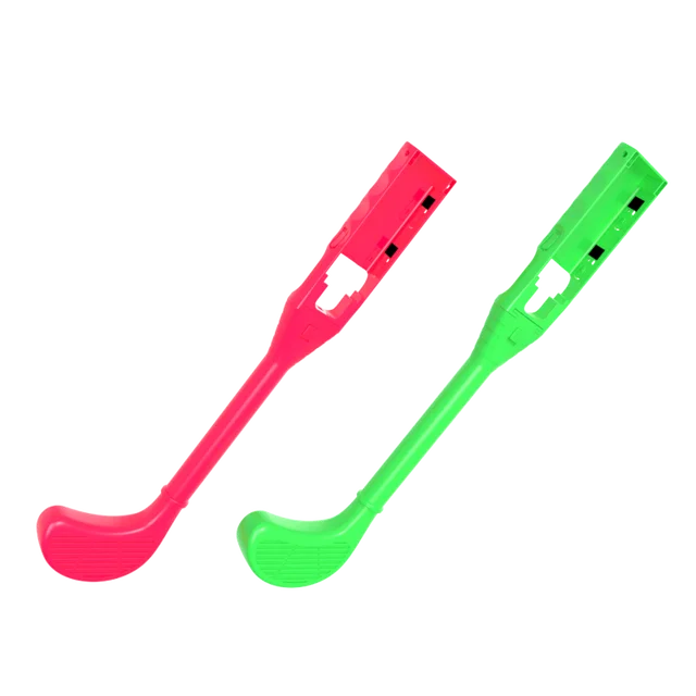 Golf Grips Clubs 2 Pieces Set Compatible With Mario Golf Super Rush For Nintendo Switch Joy Pad Grips Pink Green