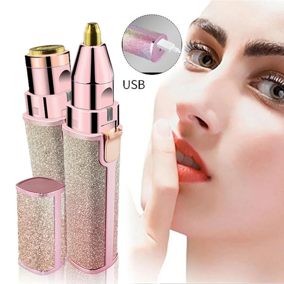 eyebrow trimmer with charger