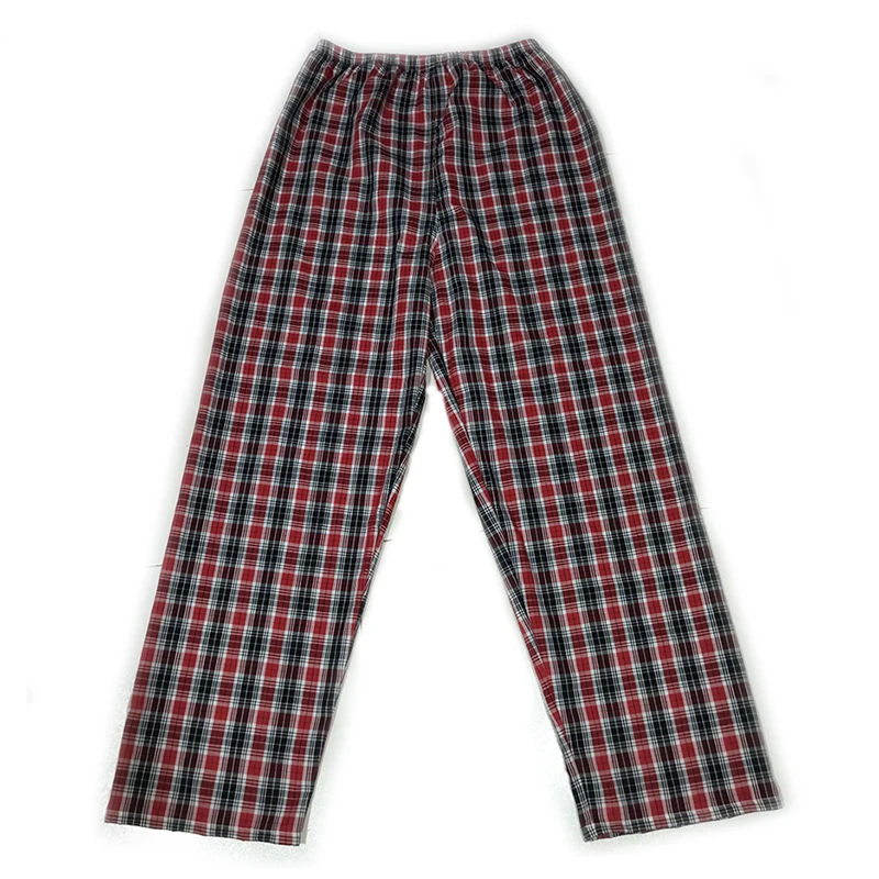 Unisex Cotton Sleep Bottoms Spring Summer Man Sleep Pajamas Bottom Man