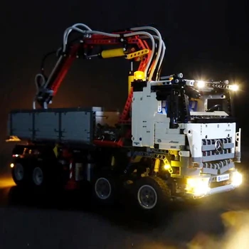 

Vonado Battery Operated LED Light Building Block Modified Kit for Mercedes Arocs 3245 42043 Technic Off-road Technic Car