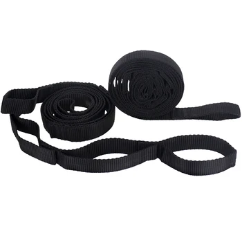 

2Pcs 200cm Hammock Strap Hiking Yoga Tree Hanging Tied Rope Adjustable Outdoor Garden Portable Park Camping Accessories Aerial