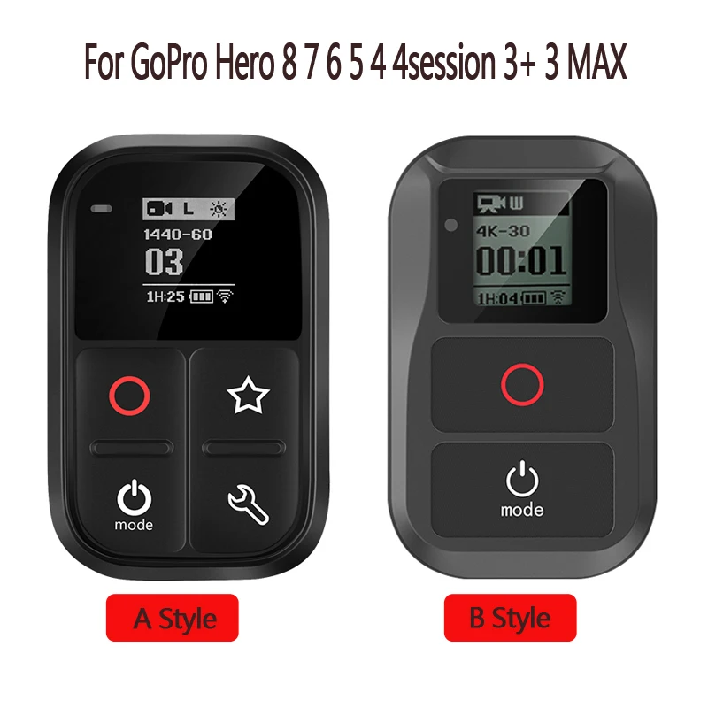 Nuovo Telecomando Gopro Wifi Impermeabile Intelligente Per Gopro Hero 8 Hero 7 6 5 Black 4 Session Hero 3 + 3 Go Pro Hero Max Accessori