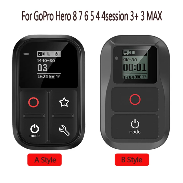 New Smart Waterproof Wifi GoPro Remote Control For GoPro Hero 8 Hero 7 6 5 Black Hero 3+3 Hero Max Accessories - AliExpress