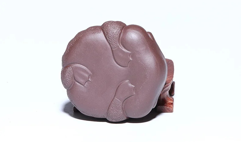 Clay Tea Ornaments Wholesale Game Gold Golden Toad Yixing Clay Tea Set Small Ornaments Manufacturers Gift Customization a Genera