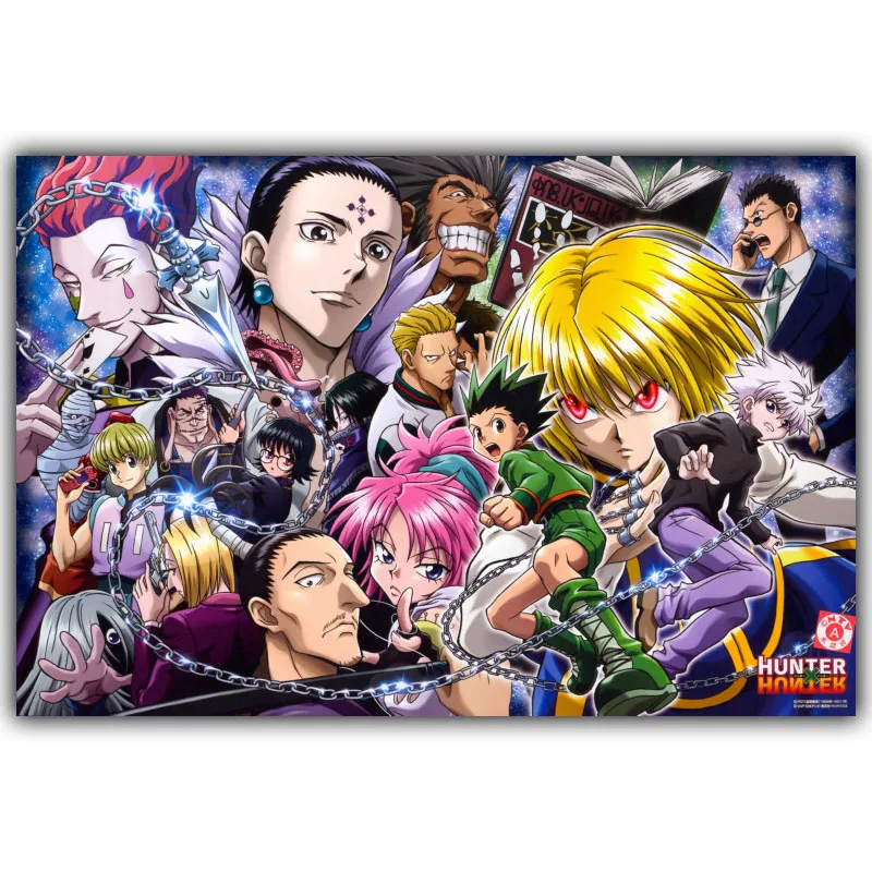 Hunter X охотничий плакат популярный классический японский аниме домашний декор