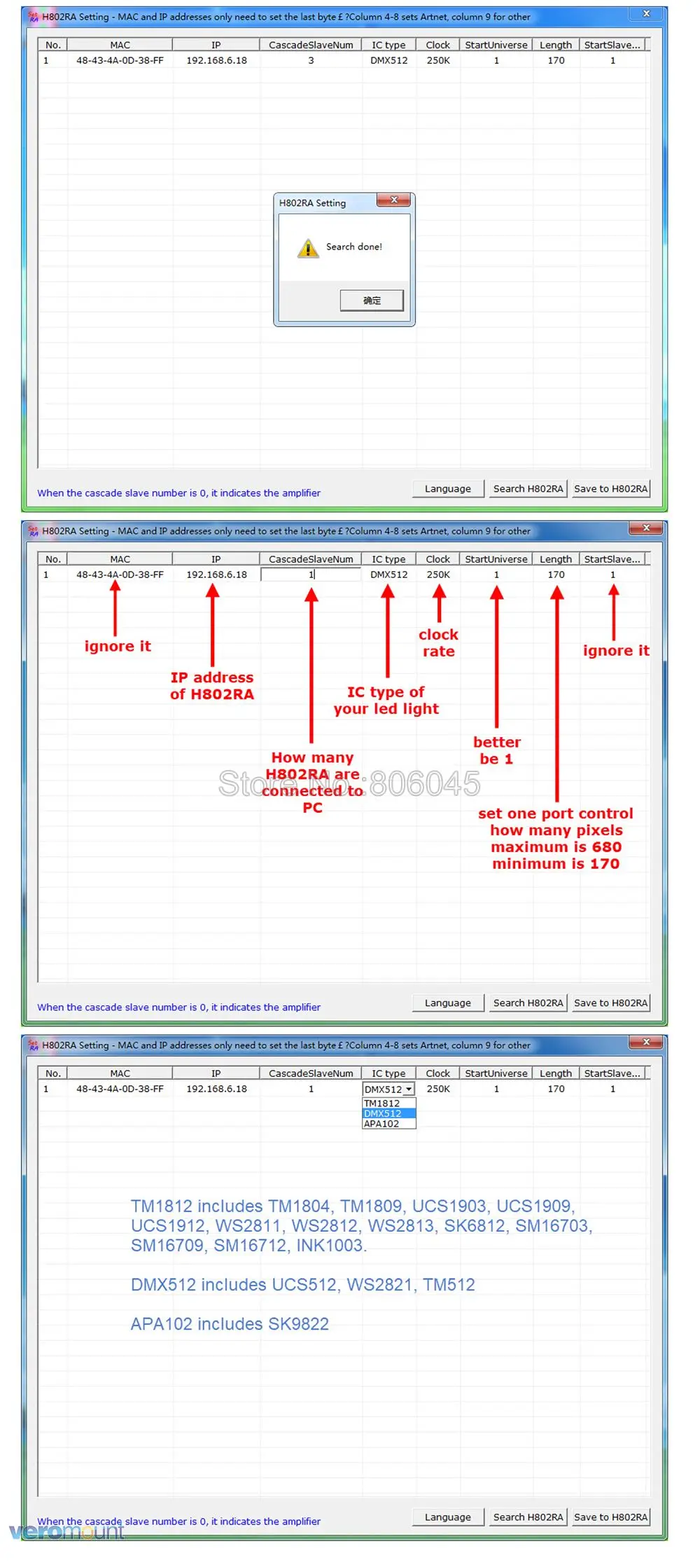 H802RA Art-Net протокол для MADRIX 4 порта 4096 пикселей salve или master светодиодный контроллер пикселей