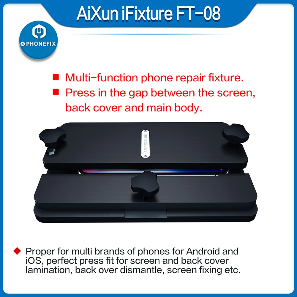 £15.68 Aixun Ifixture Ft 08 Repair Fixture For Mobile Phone Lcd Screen