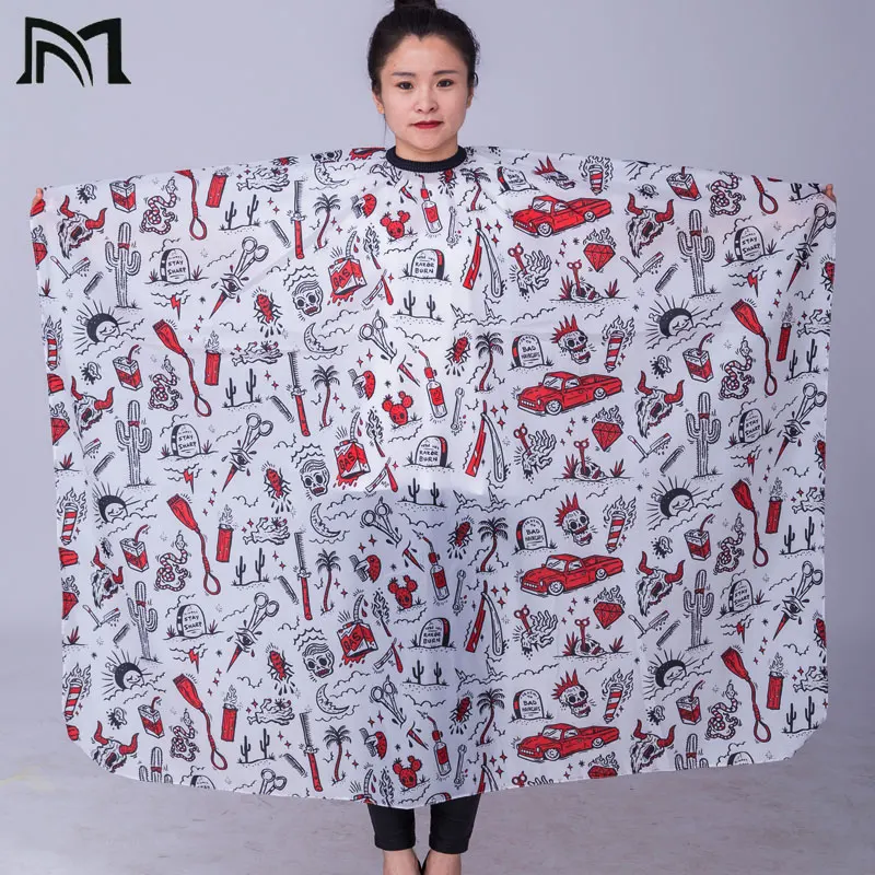 

3 PC 140*160CM Hairdresser Capes Salon Barber Cutting Hair Waterproof Cloth Salon Barber Gown Cape Hairdresser Hair Dresser Wrap