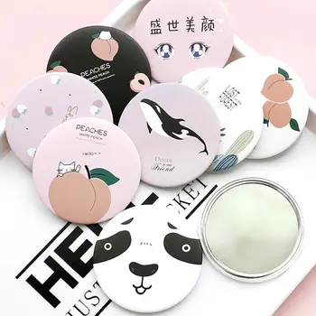 

1pc Makeup Mirror Portable Hand Mini Make Up Mirror Travel Round Pocket Cosmetic Mirror Portable Beauty Makeup Tools Accessories