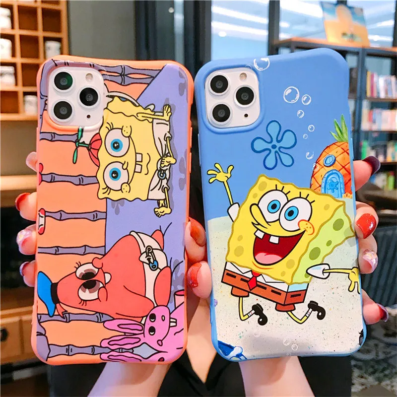 New Cartoon 360 Full protection Cover case for iphone 6 7 8 plus XS MAX XR X Coque Funda 11 pro Max Softc TPU |