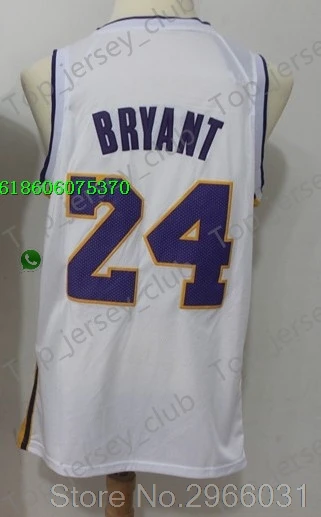 A+++ Качественная мужская футболка для взрослых#24 Los Angeles Bryant 32 Magic Johnson Jersey Kobe - Цвет: for men
