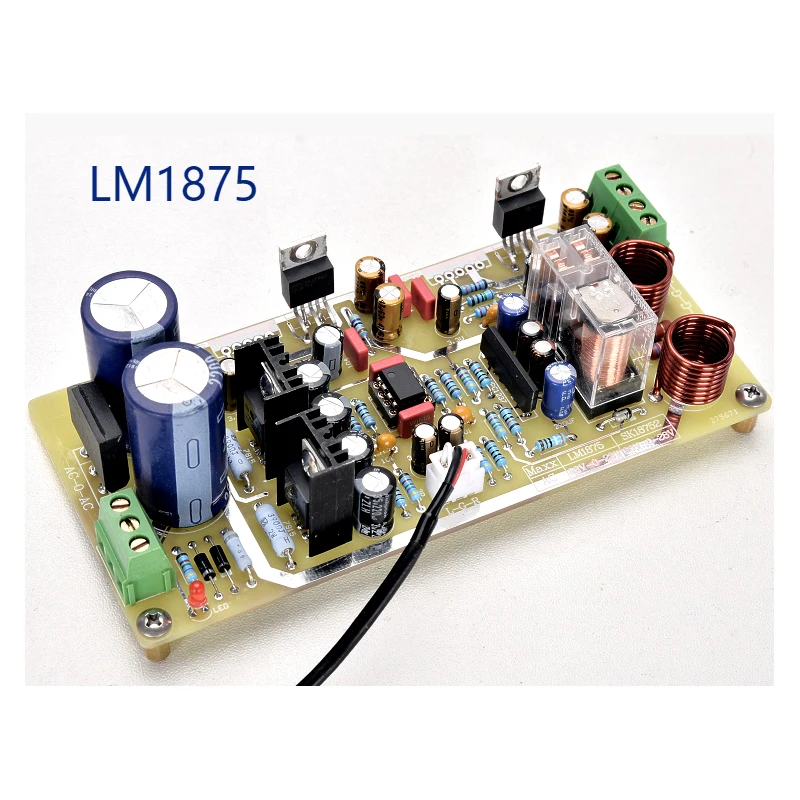 30 Вт усилитель мощности плата DIY AC12 28V SK18752 с усилителем Op Amp и совместим чипом