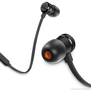

T290 JBL 3.5mm Wired Earphones Stereo Music Sports Pure Bass Headset 1-Button Remote Hands-free Call with Mic for Smartphones