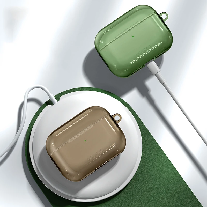 Для AirPods Pro Чехол из мягкого ТПУ прозрачный роскошный чехол противоударный ударопрочный TWS наушники защитный чехол для Air Pods Pro