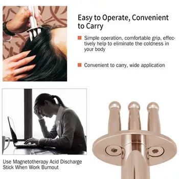

Magnetotherapy Pen Acupressure Massage Stick Anti Cellulite Fat Care Gua Health Pain Trigger Massage Relief Burner Point Sh E9Z9