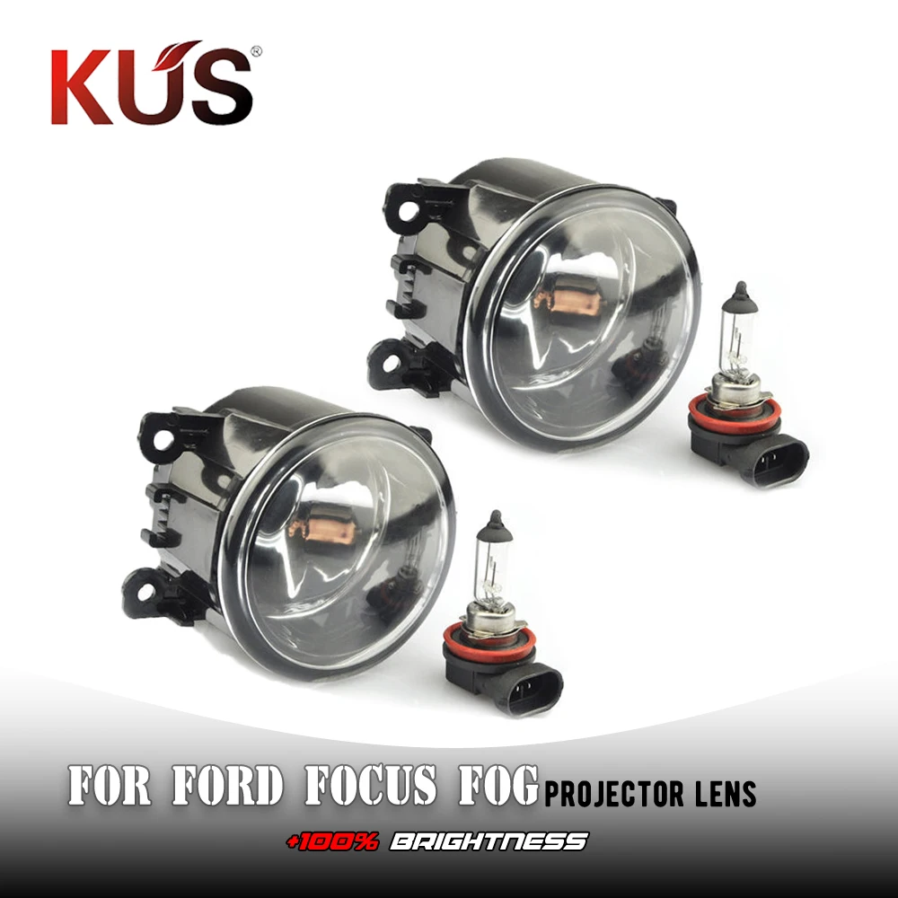 1 Pair of Fog Lamp Assembly high brightness Light For Ford Focus Mondeo With H11 Halogen Lights | Автомобили и мотоциклы
