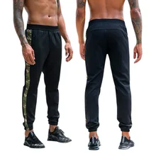 Мужские спортивные камуфляжные брюки для фитнеса, бега, быстросохнущие повседневные свободные брюки с высокой талией, длинные штаны, новинка