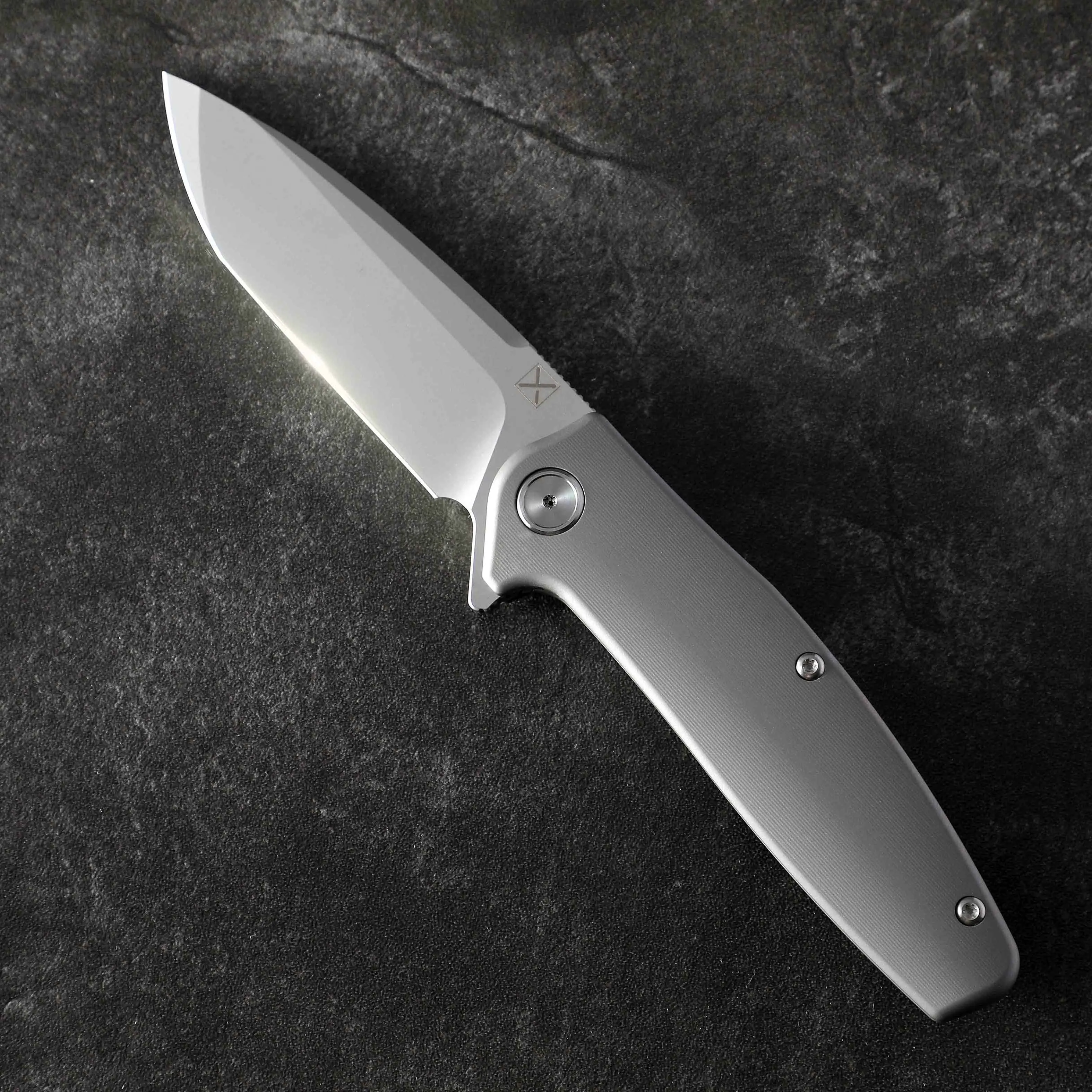 Kaufen Taktische Messer Yon Xanadu Modell 750 VG 10 Klinge Keramik Lager TC4 Titan Griff Outdoor Jagd Camping Überleben Werkzeug EDC