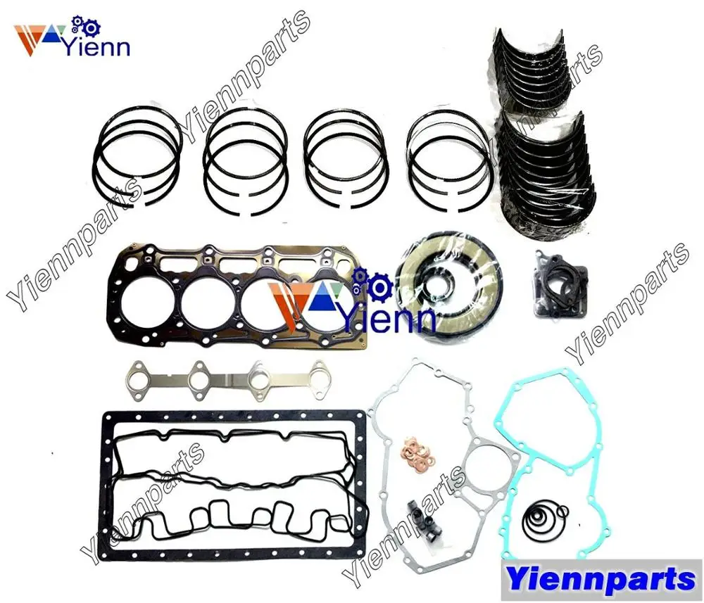 Ремонтный комплект для двигателя Perkins 404C 404D 404C-19 404C-22TA 404D-22T 403D-19 ASV Posi-Track грузовик