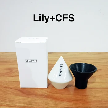 

Lilydrip Coffee Dripper Transformer Brewer Filter Paper Inverter Brewer Cone Set V60 Dripper For Brewing Help Most Compatible