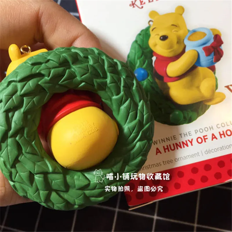 1piece original CUTE BEAR A HUNNY OF A HOLIDAY christmas tree ornament pendant toys limited collection decoration toys