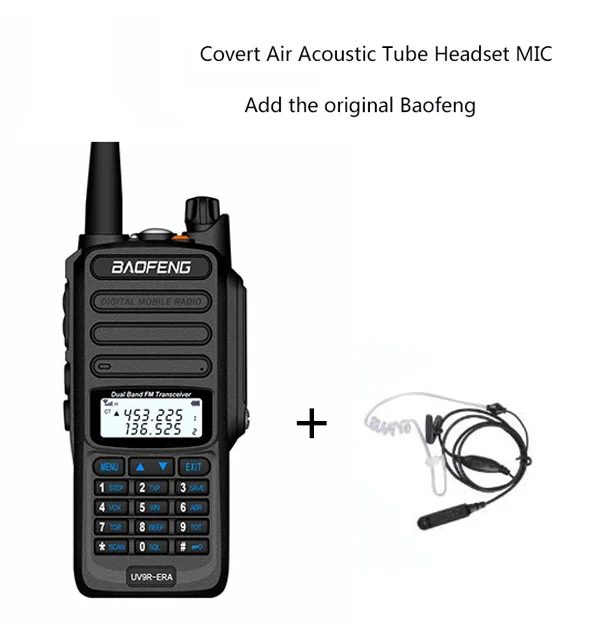 New IP68 waterproof uv 9r plus 20w ERA walkie talkie long range 30km car cb ham radio hf transceiver UHF radio station 3
