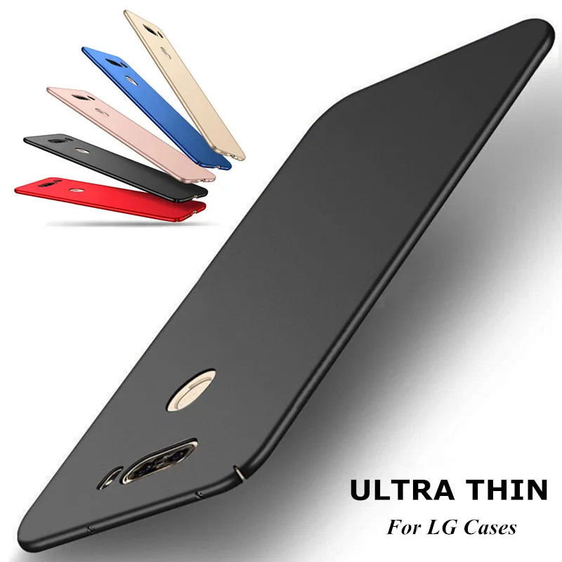 

For LG V30 V20 V10 Phone Case Luxury 360 Full Body Protection Ultra Slim Hard PC Plastic Cover For LG G7 G6 G5 G4 Coque Capa