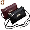 women's wallet Four zipper long clutch bag 3D knurling Retro leather Purse sac femme portfel damski wristlet kadın phone wallet ► Photo 1/6