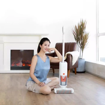 

Original Xiaomi SWDK Flying Dog Wireless Floor Wiping Washing Machine Vacuum Cleaner Handheld Electric Mop Wiper Floor Washers