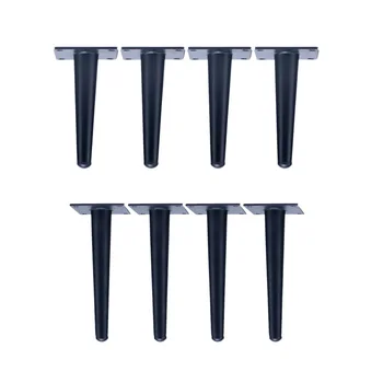 

4Pcs Furniture Table Legs Metal Tapered Sofa Cupboard Cabinet Furniture Leg Feet Coffee Tea Bar Stool Chair Leg Feet