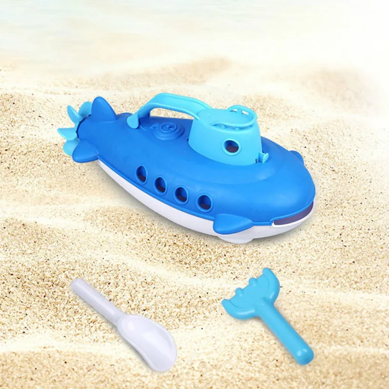 Пляжные игрушки, подводная лодка, игрушка для ванны, детская подводная лодка, Игрушки для ванны, лодка с спиннингом, задний пропеллер, игрушки для душа для детей c