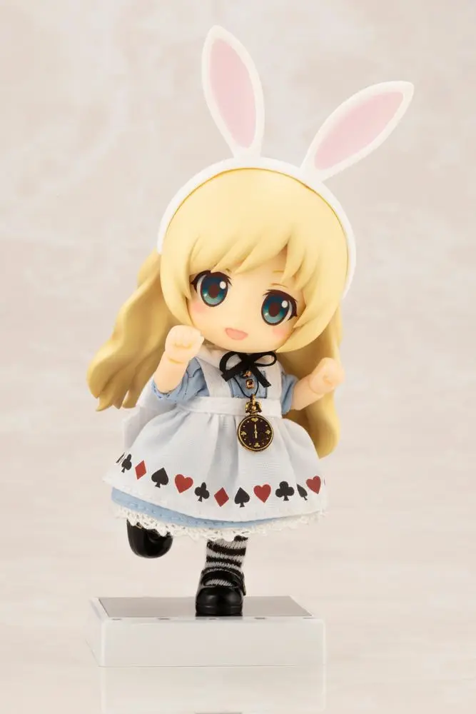 

Cute Clay Figure Alice in Wonderland Alice Rabbit Ears Wear Really Clothes Mobile Capsule Toy Garage Kit