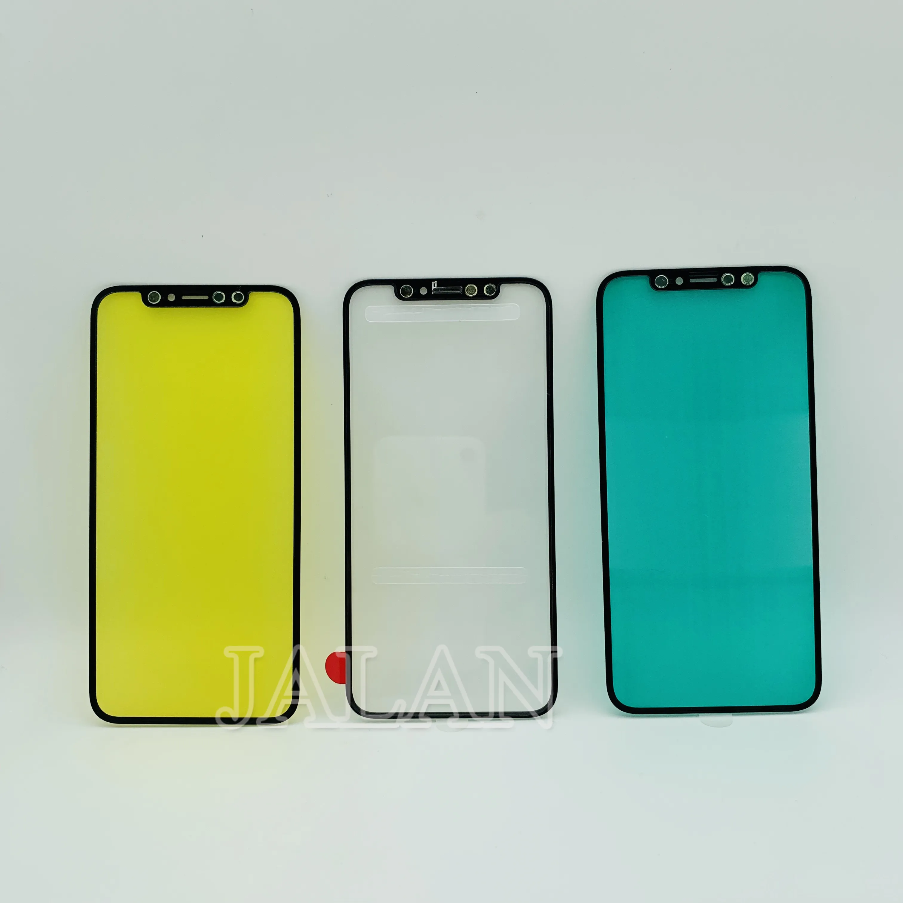 JALAN 5 шт. Переднее стекло для XS MAX треснувшее стекло дисплей Oled сенсорный экран Замена Ремонт внешнее обновление стекла