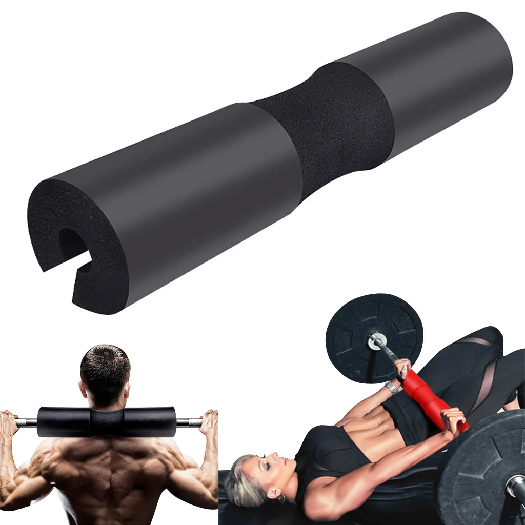 

High Quality Squat Sponge Barbell Neck Shoulder Back Protect Pad GYM Weightlifting Crossfit Pull Up Grip Support Weight Lifting