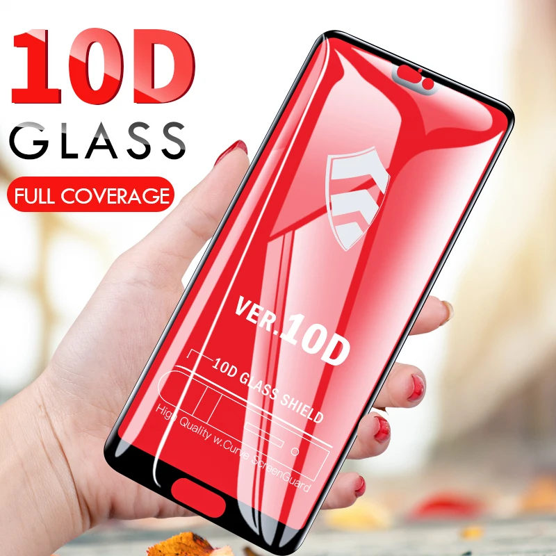 Закаленное стекло с полным покрытием для Huawei P20 P10 Lite Pro защита экрана телефона Plus