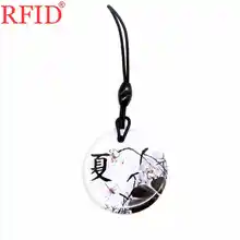 UID S50 1K летняя модель 13,56 Mhz брелок сменный перезаписываемый IC карта NFC RFID брелок для ключей контрольная карта доступа значок метки 1 шт