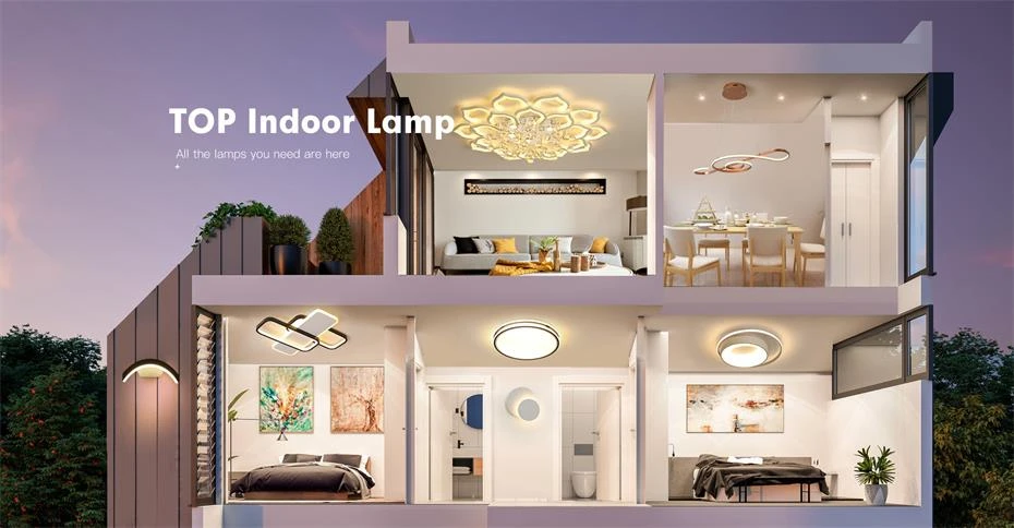 Novo design conduziu a luz de teto