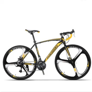 

2020 new carbon steel road bike 700C road bike male and female students road racing adult 21/27 speed bike