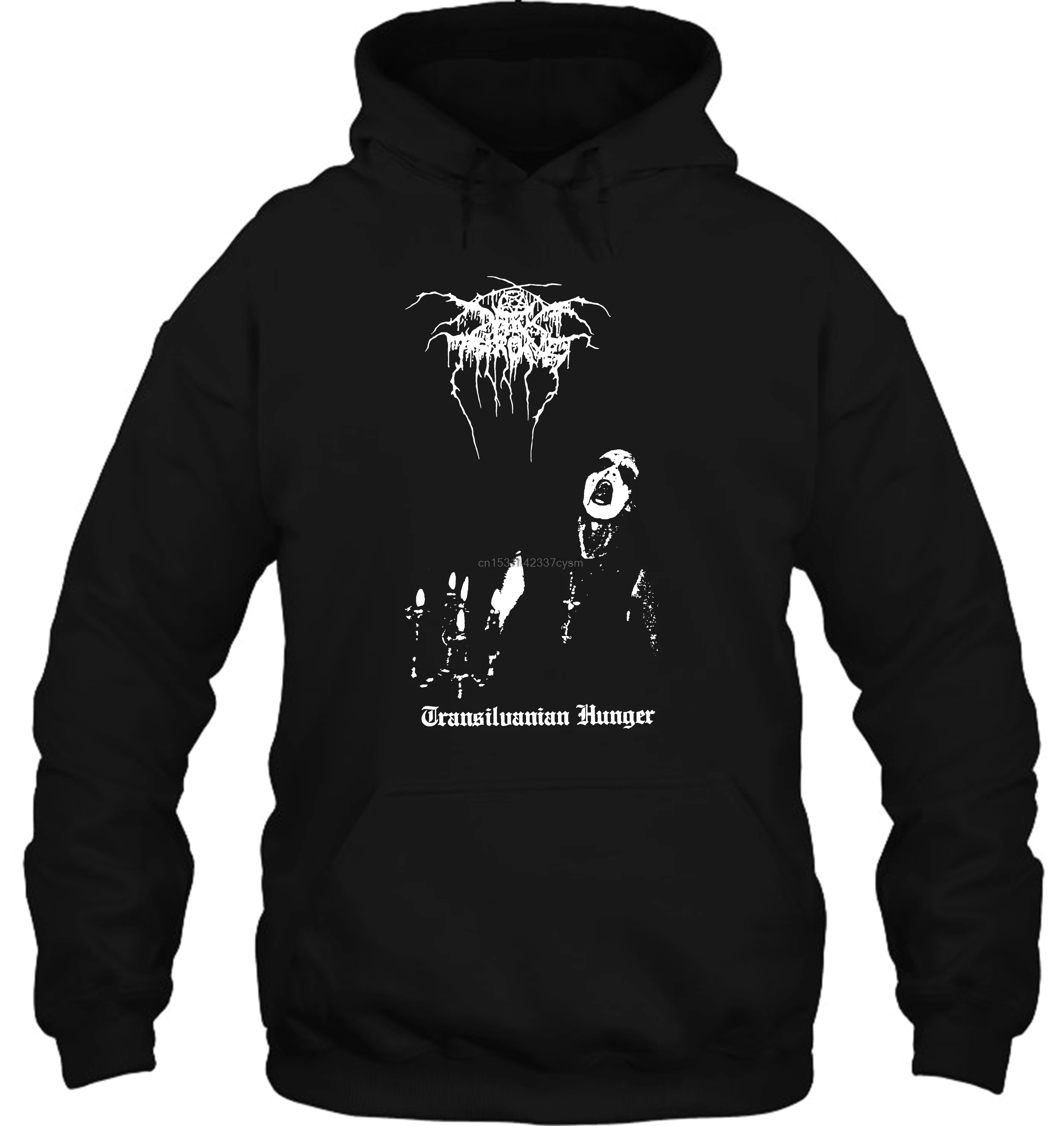 Мужская толстовка с капюшоном модным принтом Darkthrone Transilvanian женская уличная