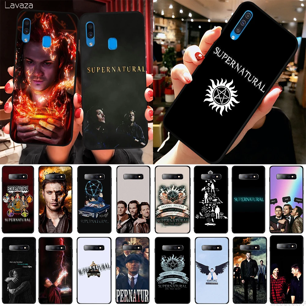 Supernatural SPN tv TPU Phone Cover for Samsung Galaxy Note 10 Plus A10s A20s A30s A40s A50s Soft Case | Мобильные телефоны и