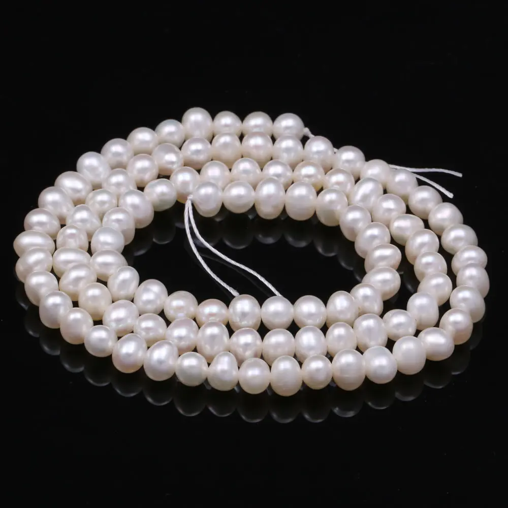 Wholesale Natural Freshwater Pearls Beads Delicate Beads For Jewelry Making DIY Bracelet Neckalce Accessories 4-5mm