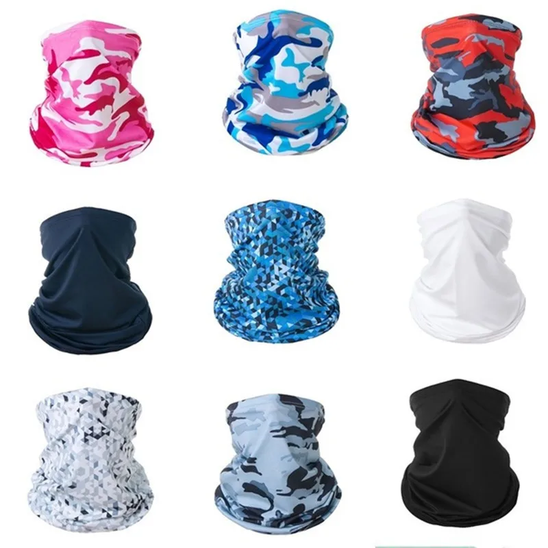 

Outdoor Seamless Balaclava Magic Scarf headwear Men Women Sun Protection Bandanas Neck Gaiters Men Cycling Hiking Scarf
